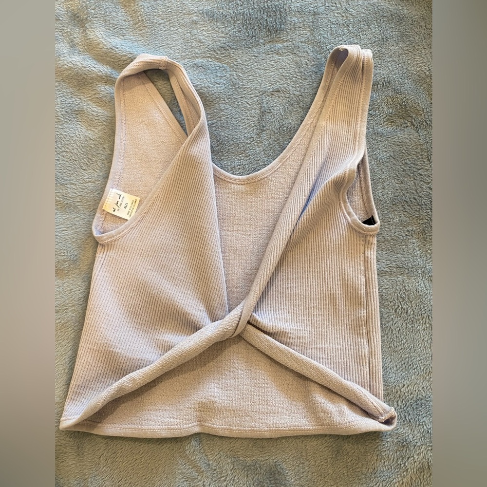 urban outfitters liliac cross tank